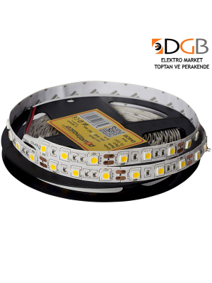 Led Şerit 3 Çipli Rgb İç Mekan Silikonsuz 