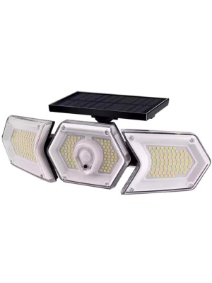 Powermaster W774a Sensörlü Solar Güneş Enerjili  Beyaz İnduksiyon Aplik