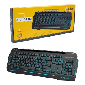 Hello Hl-4616  Gamıng Oyuncu Klavye