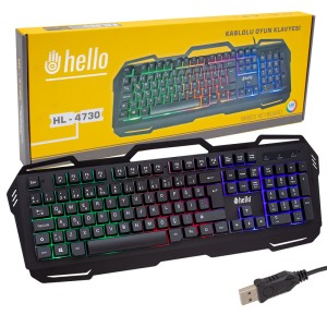 Hello Hl-4730 Kablolu Klavye