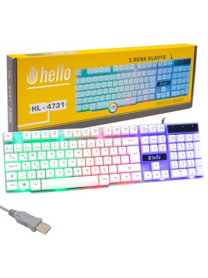 Hello Hl-4731 Kablolu Klavye