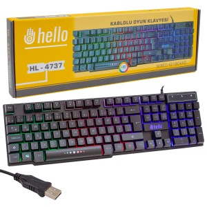 Hello Hl-4737 Kablolu Oyuncu Gamıng