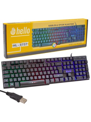 Hello Hl-4737 Kablolu Oyuncu Gamıng