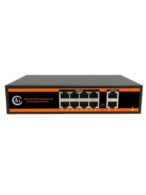  8 Kanal Poe Ethernet Swıtch 