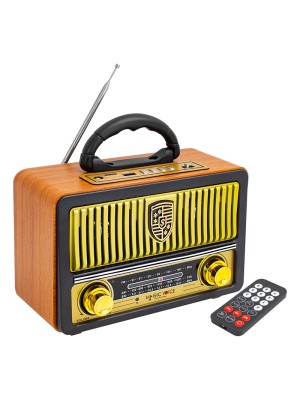 Nostaljik Radyo Usb/Sd/Fm/Bluetooth Destekli 