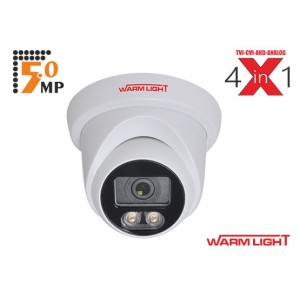 Sp-8050d-Fw 5.0 Mp Warm Lıght Plastik Dome Kamera