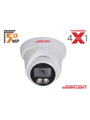 Sp-8050d-Fw 5.0 Mp Warm Lıght Plastik Dome Kamera