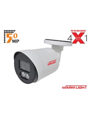 Sp-8050b-Fw 5.0 Mp Warm Light Plastik Bullet Kamera